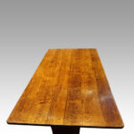 Large oak refectory table - Image 2
