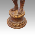 Large pair of Venetian Walnut candelabra - Image 9