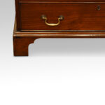 Late Georgian mahogany small chest of drawers - Image 5