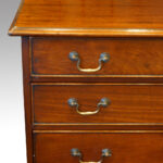 Late Georgian mahogany small chest of drawers - Image 3