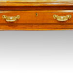Late Victorian walnut pedestal desk Now Sold - Image 8