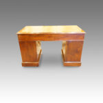 Late Victorian walnut pedestal desk Now Sold - Image 4