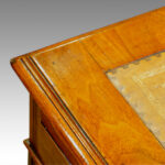 Late Victorian walnut pedestal desk Now Sold - Image 2