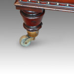 Large leather banquet stool - Image 7