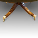 Leather revolving desk chair - Image 6