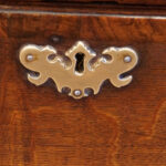 Long Antique oak dresser base - Image 4