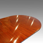 Georgian style mahogany twin pillar dining table NOW SOLD - Image 3
