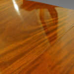 Georgian style mahogany twin pillar dining table NOW SOLD - Image 6