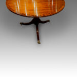 Regency style mahogany 3 pillar dining table Now Sold - Image 8