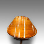 Regency style mahogany 3 pillar dining table Now Sold - Image 2