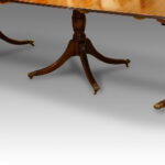 12 seat mahogany 3 pillar dining table Now Sold - Image 2