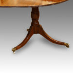 12 seat mahogany 3 pillar dining table Now Sold - Image 3