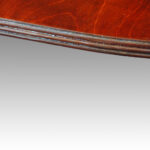 Mahogany pedestal dining table - Image 9