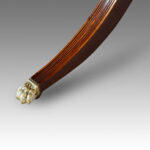 Mahogany pedestal dining table - Image 6