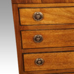 Edwardian mahogany bedside chest - Image 5