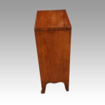 Edwardian mahogany bedside chest - Image 4