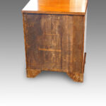 Mahogany bedside chest - Image 3
