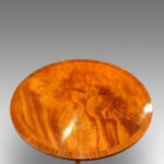 Mahogany circular coffee table - Image 2