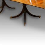 Edwardian 12 seat triple pillar dining table Now Sold - Image 5
