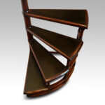 Mahogany spiral library steps - Image 2