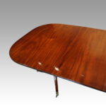 Regency style mahogany dining table - Image 3