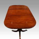 Regency style mahogany dining table - Image 2