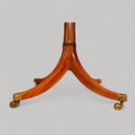 Mahogany twin pillar dining table - Image 5