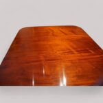 Mahogany twin pillar dining table - Image 8