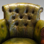 Maples Edwardian revolving desk chair. NOW SOLD - Image 2