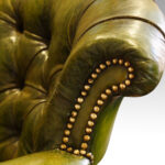 Maples Edwardian revolving desk chair. NOW SOLD - Image 3