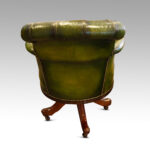 Maples Edwardian revolving desk chair. NOW SOLD - Image 6