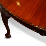 Maple & co mahogany extending dining table - Image 16