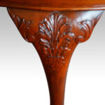 Maple & co mahogany extending dining table - Image 15