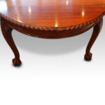 Maple & co mahogany extending dining table - Image 12