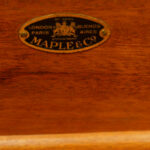 Maple & co walnut serpentine chest of drawers - Image 5