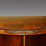 Maples serpentine mahogany sideboard - Image 9