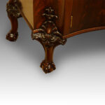 Maples serpentine mahogany sideboard - Image 8