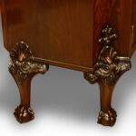 Maples serpentine mahogany sideboard - Image 4