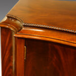 Maples serpentine mahogany sideboard - Image 3