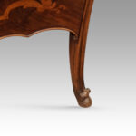 Marquetry bombe commode - Image 7