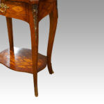 Matched pair of Antique French side tables - Image 9
