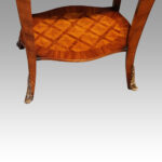 Matched pair of Antique French side tables - Image 7