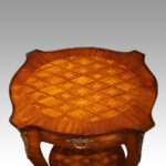 Matched pair of Antique French side tables - Image 4