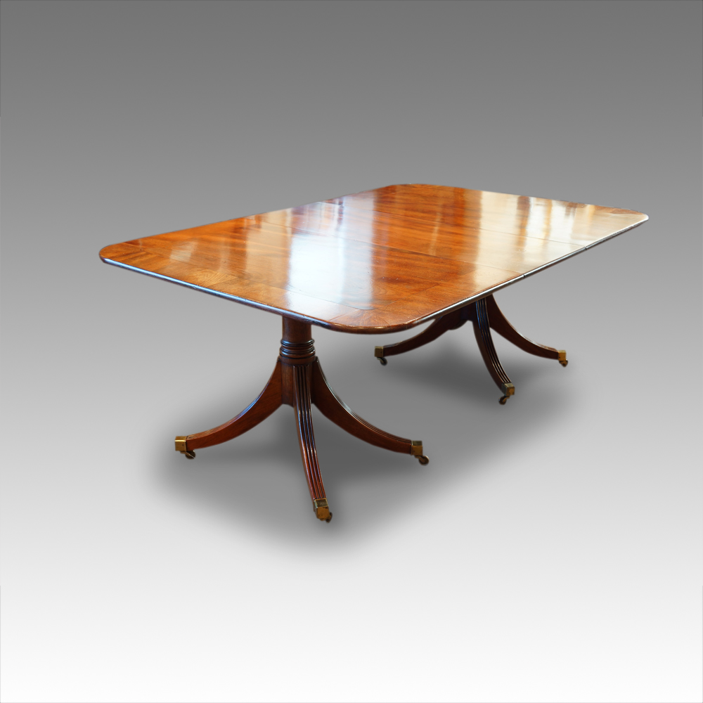 Milston-Manor-Antique-dining-table.jpg Georgian mahogany dining table Now Sold - Image 1