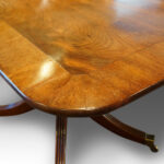 Georgian mahogany dining table Now Sold - Image 8