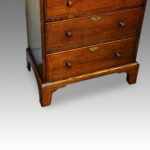 1920's oak tallboy chest of small size - Image 5
