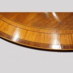 Antique Oval Sheraton style mahogany  dining table - Image 8