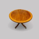 Antique Oval Sheraton style mahogany  dining table - Image 7