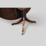 Antique Oval Sheraton style mahogany  dining table - Image 6