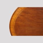 Antique Oval Sheraton style mahogany  dining table - Image 4